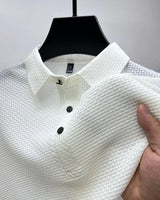 Premium Silk Textured Polo T-Shirt