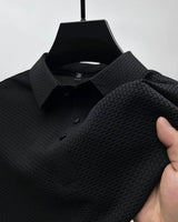 Premium Silk Textured Polo T-Shirt