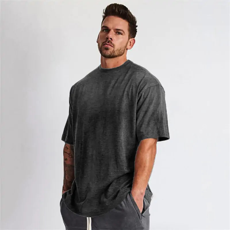 Plain Workout Oversized T Shirt