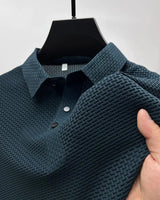 Premium Silk Textured Polo T-Shirt